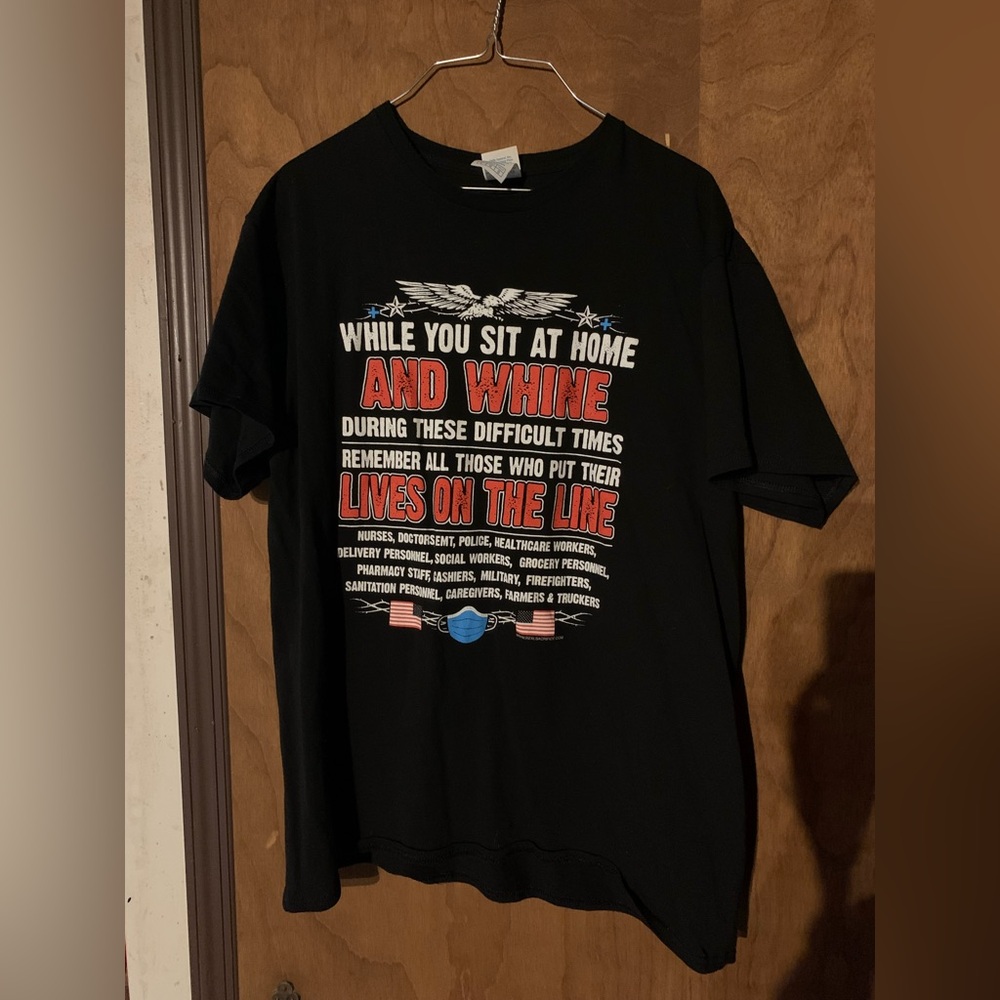 Black Graphic Men's T-Shirt